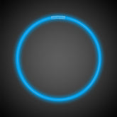 Blue 22" Glow Necklaces