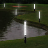 White LED Yardage Markers