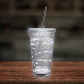 LED White String Light Cup