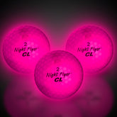 Night Flyer Pink Golf Balls