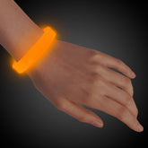 Orange Triple Wide 9" Glow Bracelets