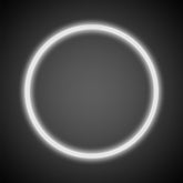 White 22" Glow Necklaces