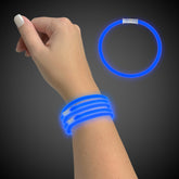 Blue 9" Glow Bracelets