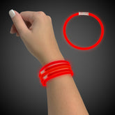 Red Glow 9" Bracelets