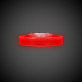 Red Triple Wide 9" Glow Bracelets