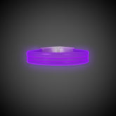 Purple Triple Wide 9" Glow Bracelets