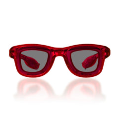 Red LED Retro Sunglasses
