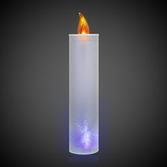 LED Flameless Multi-Color Glitter Candle