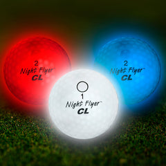 Night Flyer Red, White & Blue Golf Balls