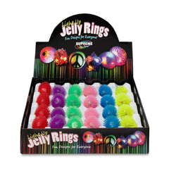 LED Porcupine Jelly Rings