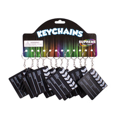 Hollywood Clapboard Keychains