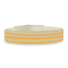 Orange Triple Wide 9" Glow Bracelets