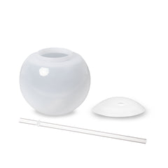 LED 20 oz. Tumbler Ball Cup with Straw