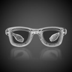 White LED Retro Sunglasses