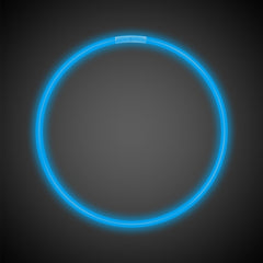 Blue 22" Glow Necklaces