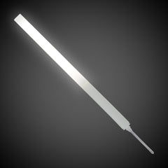 White 10" Glow Sticks With Spikes