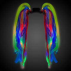 LED Rainbow Dreads Headband