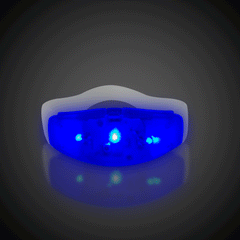 LED Blue Stretchy Bangle Bracelet
