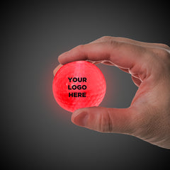 Red Glow Flyer Golf Ball