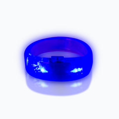 Blue LED Bangle Bracelet