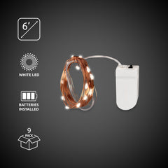 LED Flag Pin String Light