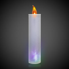 LED Flameless Multi-Color Glitter Candle