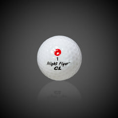 Night Flyer LED Red Constant-On Golf Ball