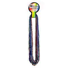 Assorted Color 7mm Bead 33" Necklaces