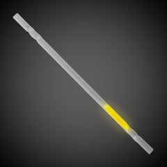 Yellow 9" Glow Motion Straws