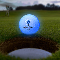 Night Flyer LED Blue Constant-On Golf Ball