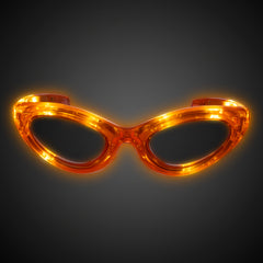 LED Orange Sunglasses