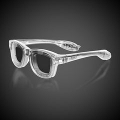 White LED Retro Sunglasses