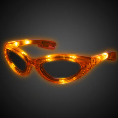 LED Orange Sunglasses