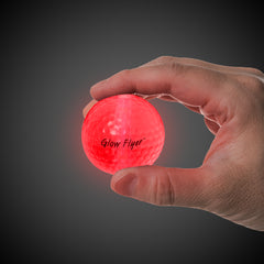 Red Glow Flyer Golf Ball