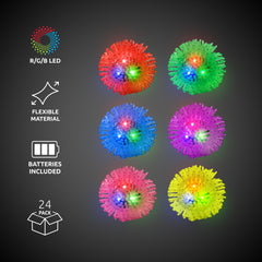 LED Porcupine Jelly Rings