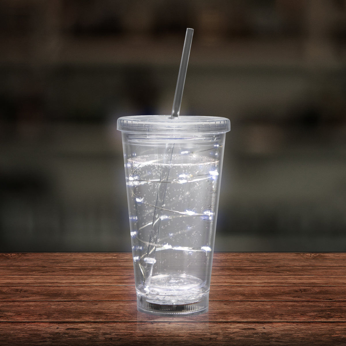 LED White String Light Cup