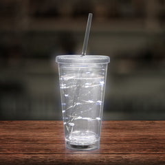 LED White String Light Cup