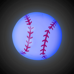 LED Inflatable Baseball & Bat Set