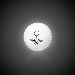 Night Flyer LED White Constant-On Golf Ball