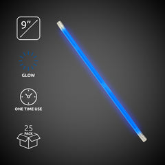 Blue 9" Glow Straws