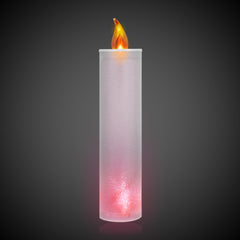 LED Flameless Multi-Color Glitter Candle