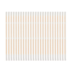 White 9" Glow Straws