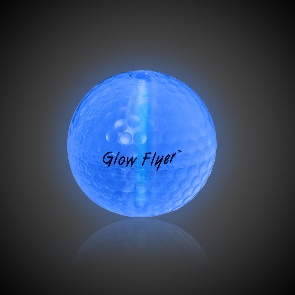 Blue Glow Flyer Golf Ball – Night Flyer Golf