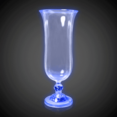 LED Hurricane 16 oz. Glass