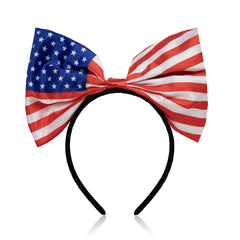 LED USA Giant Flag Bow Headband