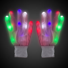 LED Rainbow Gloves