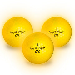 Night Flyer Yellow Golf Balls