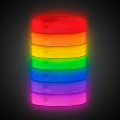 Assorted Triple Wide 9" Glow Bracelets