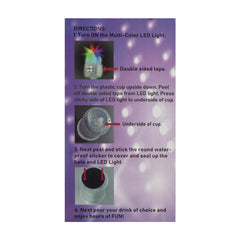 LED 16 oz. Disposable Party Cups