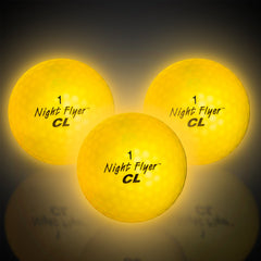 Night Flyer Yellow Golf Balls